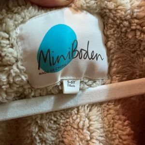 MiniBoden boys jacket 5-6 in the excellent condition